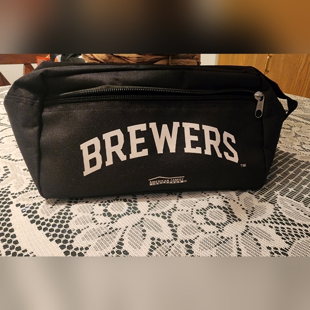 Milwaukee Brewers SGA 2023 American Unisex Family Fanny Pack Bag MLB Black